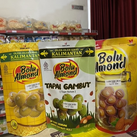 

Bolu Almond 120g By Dian Jaya | Bolu Tapai Gambut | Bolu Durian Gambut | Bolu Almond Khas Kalimantan | Oleh Oleh Banjarmasin | Oleh Oleh Kalsel