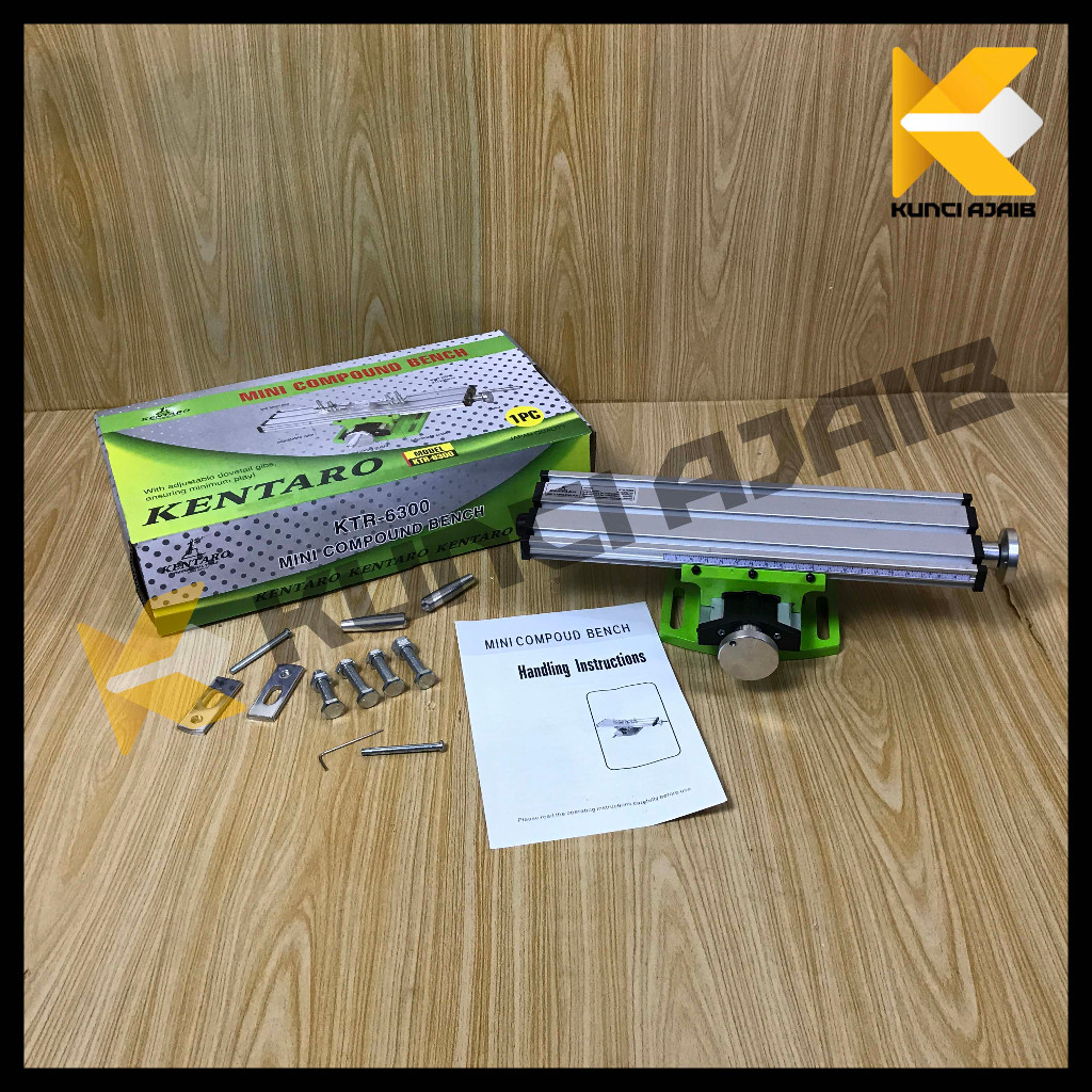KENTARO Ragum Cross Milling Bor Duduk Catok Freeze Mini Cross Vice