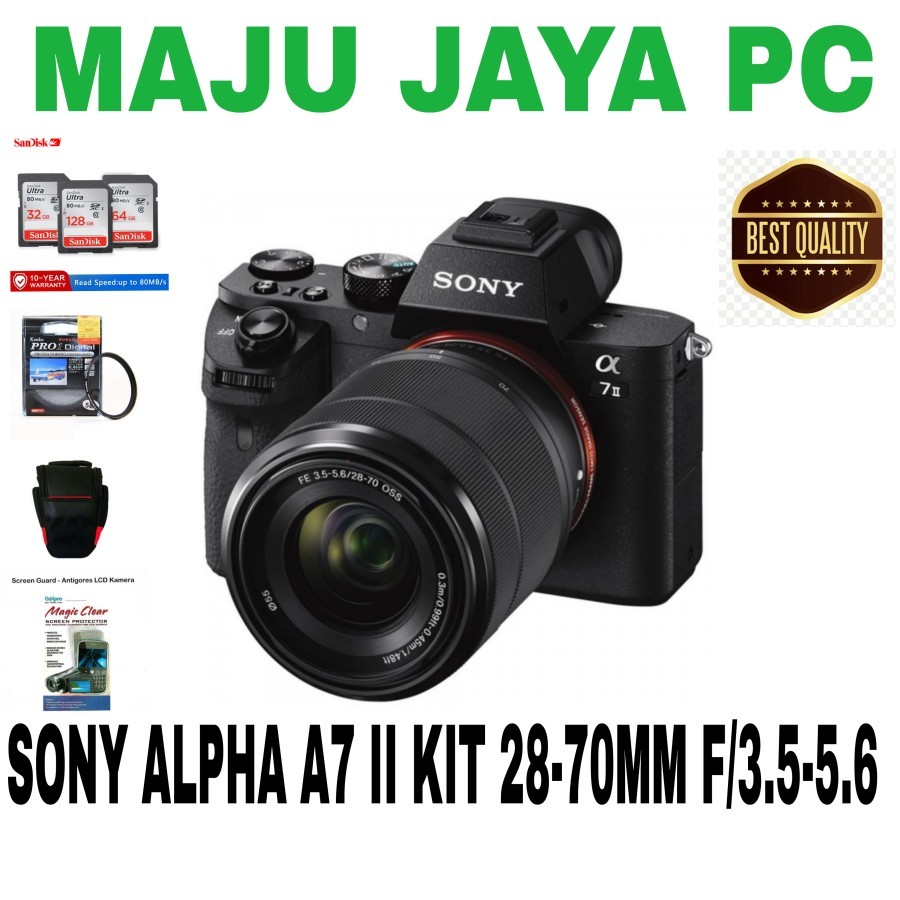 SONY ALPHA a7 Mark II KIT FE 28-70MM Kamera Mirrorless