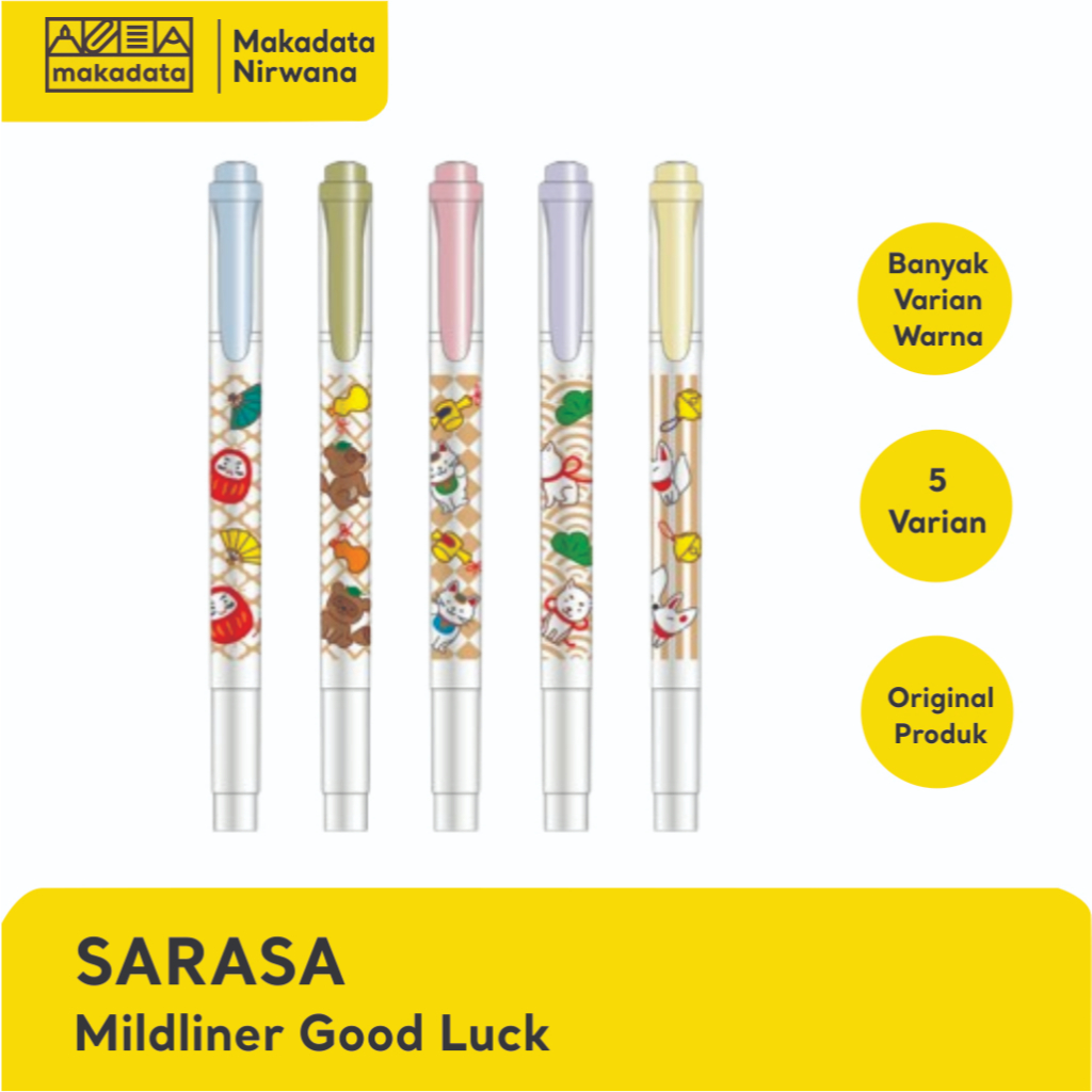 

ZEBRA MILDLINER GOOD LUCK (1 PCS)