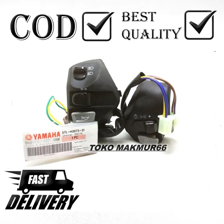 1 SET SAKLAR KANAN + KIRI MIO SWITCH HANDLE MOTOR MIO J SOUL GT XEON JUPITER Z MX MIO 125 MIO Z TOMB