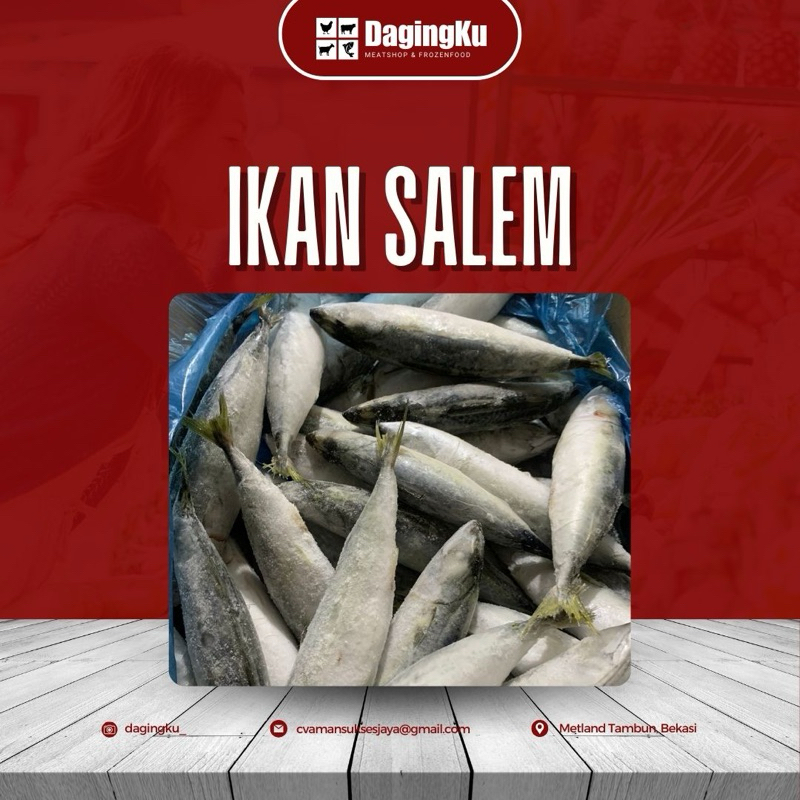 

Ikan Salem Fresh Frozen 1Kg