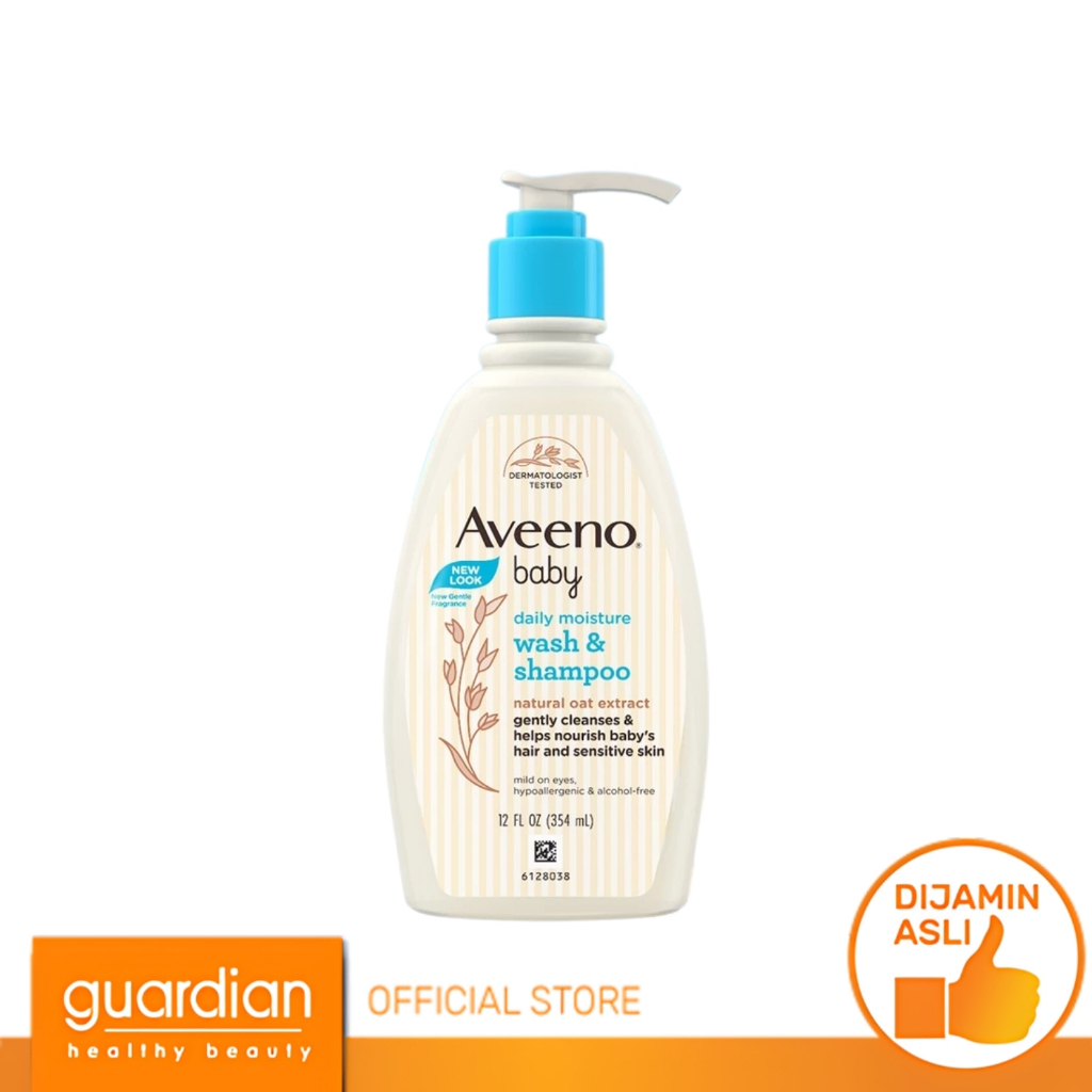 AVEENO Baby Wash & Shampoo Natural Oat Extract 354ml