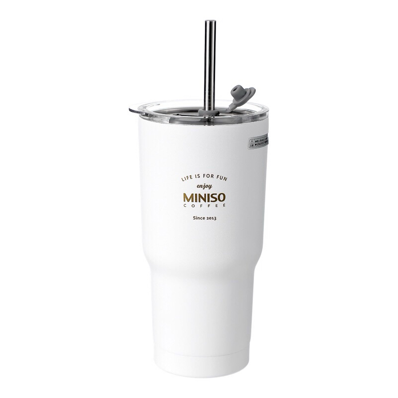 Miniso Stainless Steel 580ml Tumbler Coffee / Tumbler botol miniso