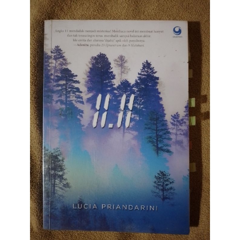 Preloved novel 11.11 Lucia Priandarini