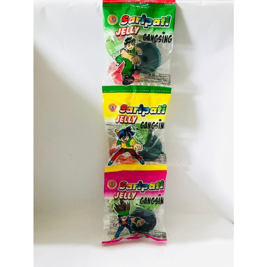 

Saripati Jelly Gangsing 1 Renceng isi 10pcs - 1 Dus isi 10 Renceng