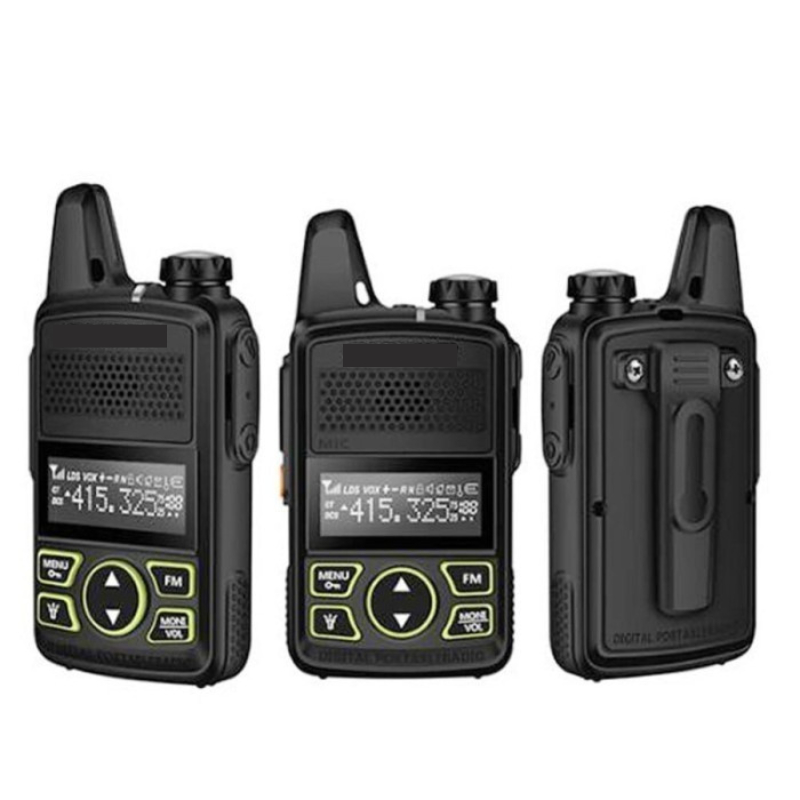 [LANGSUNG KIRIM] HT Mini T1 T1 Walkie TALKY Single band UHF 20 Ch T 1 Radio Komunikasi Jarak Jauh Ga