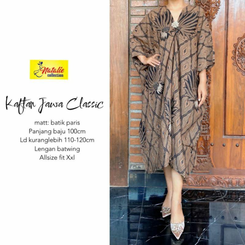kaftan jawa classic by natalie || batik paris ld 110-120