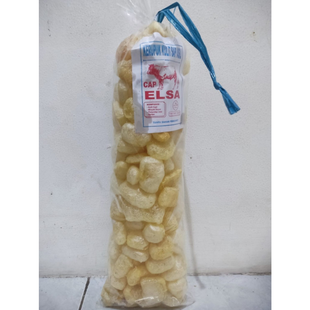 

Kerupuk Kulit Sapi 100% Asli / Rambak 250g