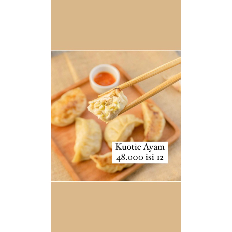 

kuotie ayam by dimsumkakilima isi 12