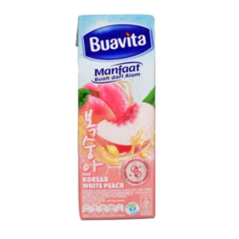 

BUAVITA RASA KOREAN WHITE PEACH 245 ML