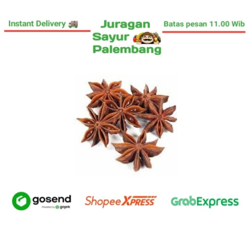 

Bunga Lawang 1 Bungkus - Juragan Sayur Palembang