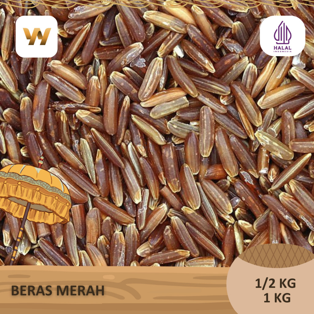 

Beras Merah Soso (Kupas Kulit) Kokoku Super 500 gram / 1000 gram