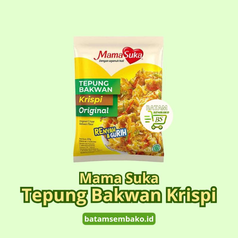 

Mamasuka Tepung Bakwan Krispi 225 gram