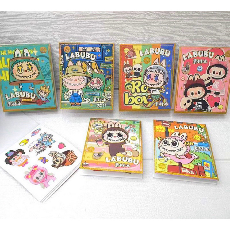 

sticker labubu per kotak kecil