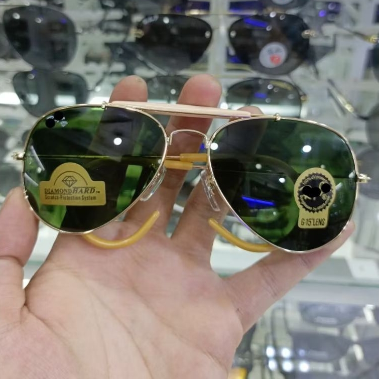 kacamata hitam pria BL3030 kaca asli kacamata antisilau