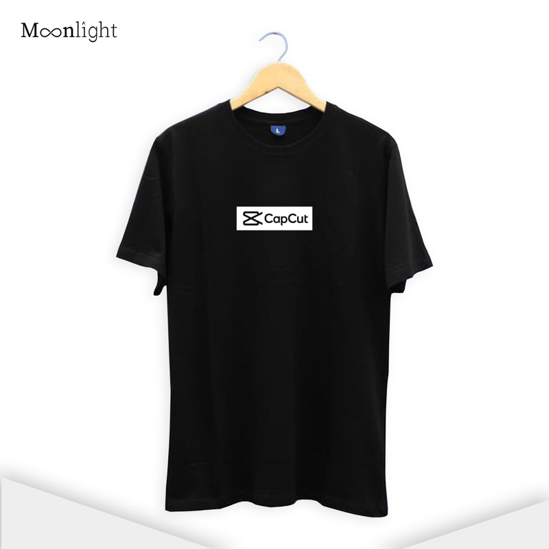 Kaos Original Editor Aplikasi Capcut, AM, Kine Master, VN, Lightroom. Lengan Pendek Pria/Wanita