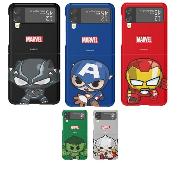 Case Samsung Galaxy Z Flip Marvel Official SAMSUNG galaxy Z flip phone case IRONMAN READY