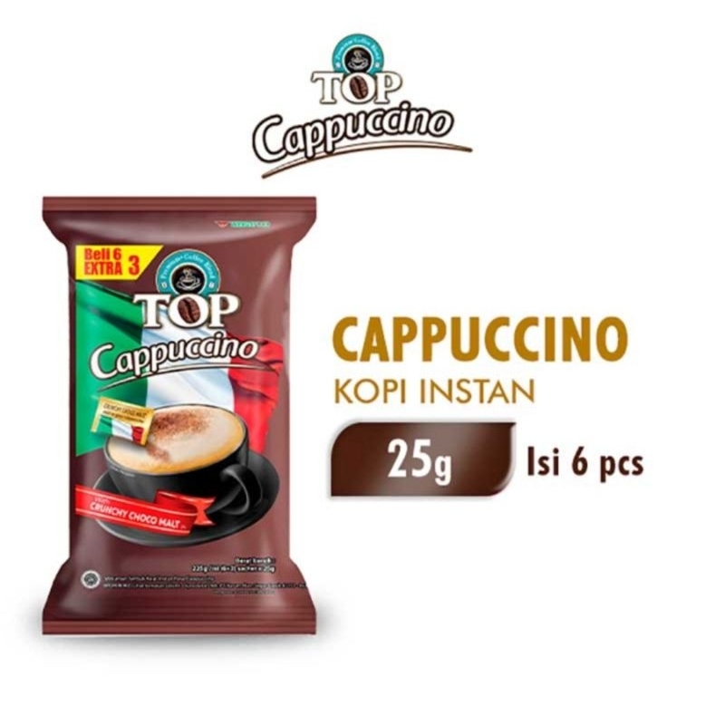 

TOP Coffee Instant Cappuccino 6 x 25 g