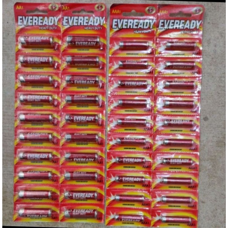 Baterai Batre Eveready AA AAA / Batu Batre AA AAA  Eveready Per PCS