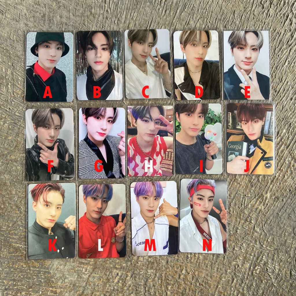 THE BOYZ PHOTOCARD ERIC BENEFIT MAKESTAR WITHDRAMA MAVERICK THE STEALER THRILL RIDE
