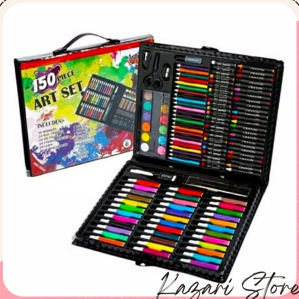 

Ready Stok KAZARI Crayon Mewarnai Anak Set 15 pcs