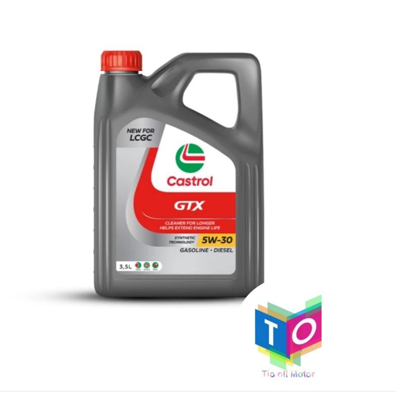 Castrol Gtx 5W-30 (3,5L) Oli Mesin Mobil Castrol GTX