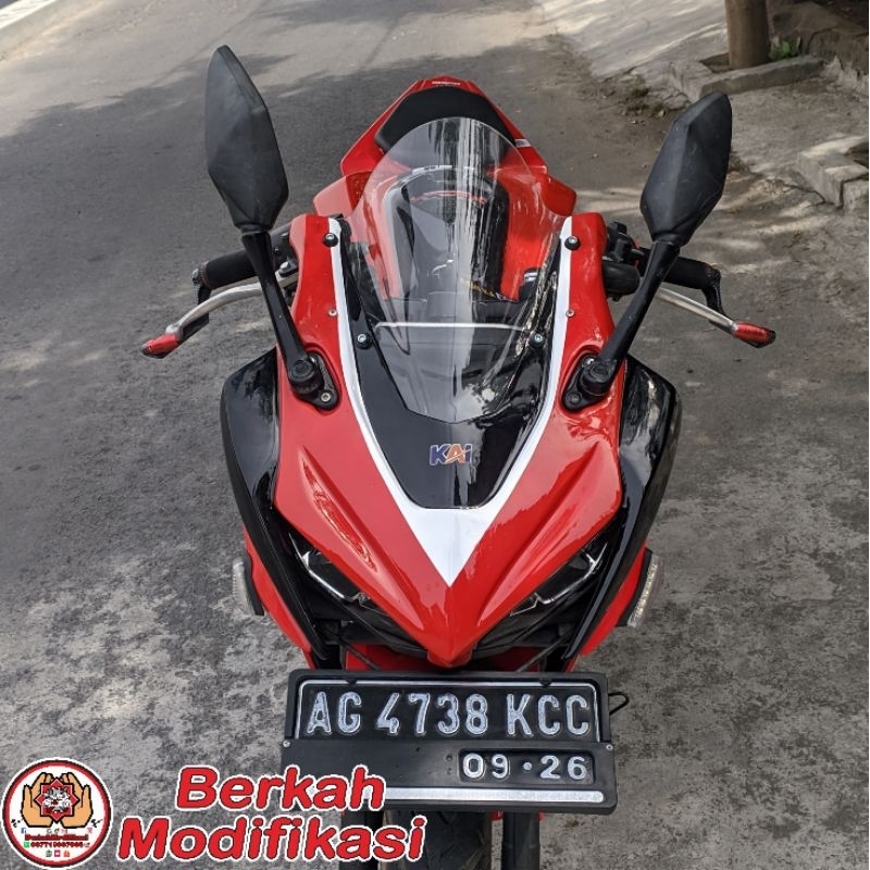 Topeng Kedok Cover Lampu Visor V5 PNP Honda New CBR150R Facelift K45G K45N 2016-2020