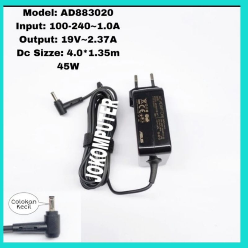 Adaptor Charger Casan Carger Original Laptop Asus A416 A416M A416MA A416J A416JA A416JF A416JP 45W