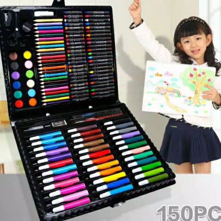 

Paling Unik 15 pcs CRAYON SET ART ISI 15 PCS PENSIL WARNA CRAYON ALAT LUKIS