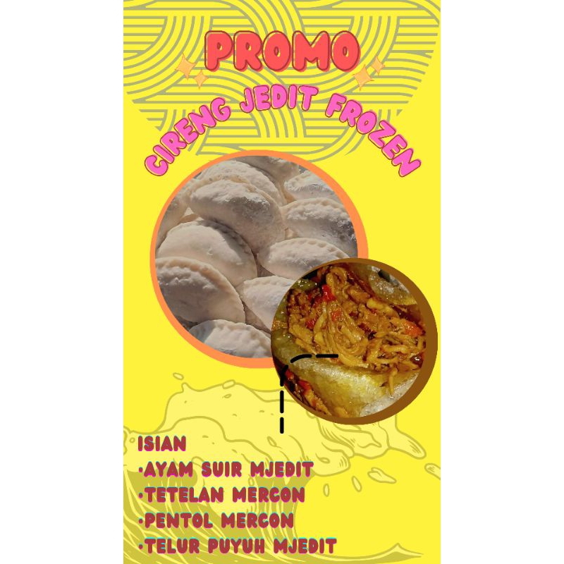 

cireng mercon aneka toping