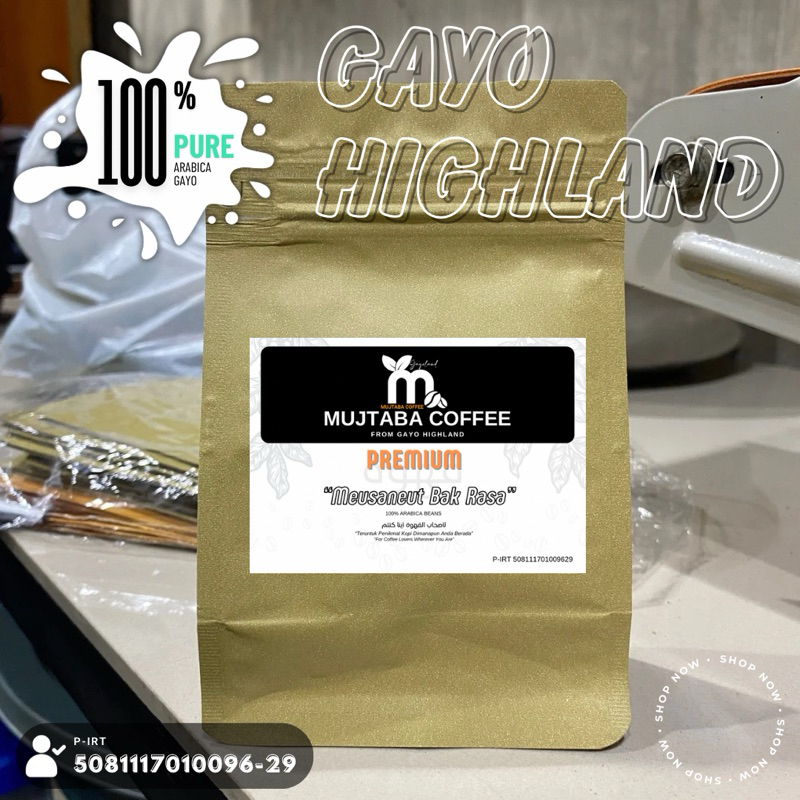 

KOPI ARABIKA GAYO PREMIUM 100 GRAM