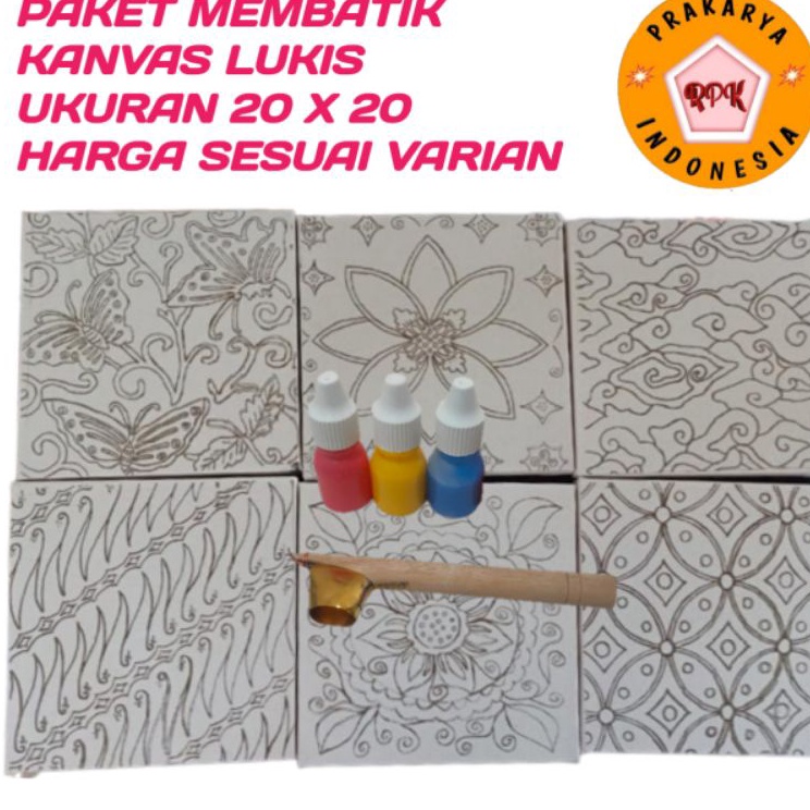 

Obral Terbatas Kanvas 2x2 paket batik