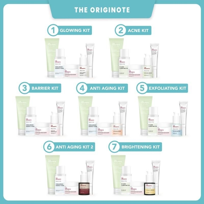 READY The Originote 5in1 Eye serum - Paket Skincare