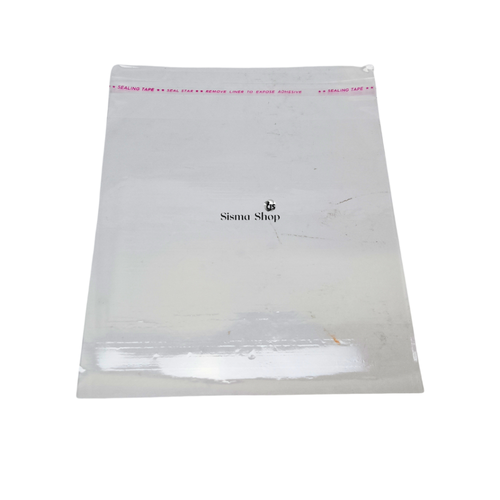 

Plastik OPP Seal / Plastik Roti Pie Souvenir Seal / Plastik Bening Lem Perekat
