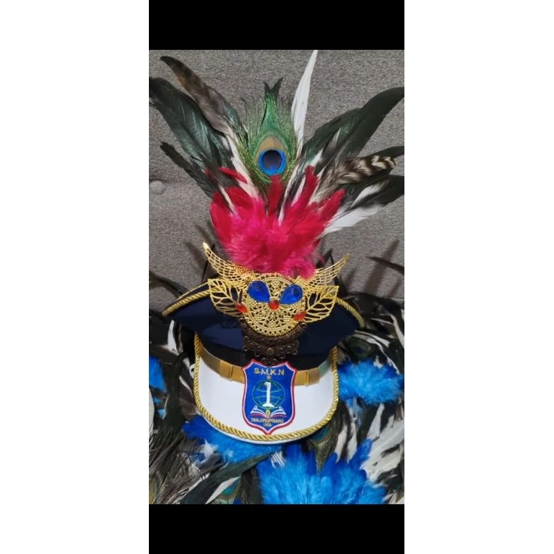 topi paskibra drumband mayoret lkbb