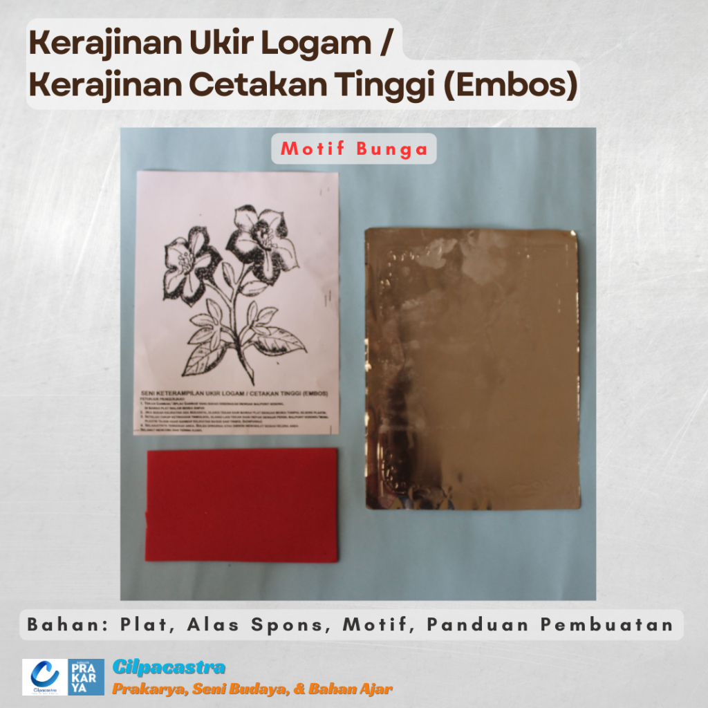 

Kerajinan Ukir Logam / Kerajinan Cetakan Tinggi Embos, Bahan Ajar Kerajinan Prakarya Sekolah
