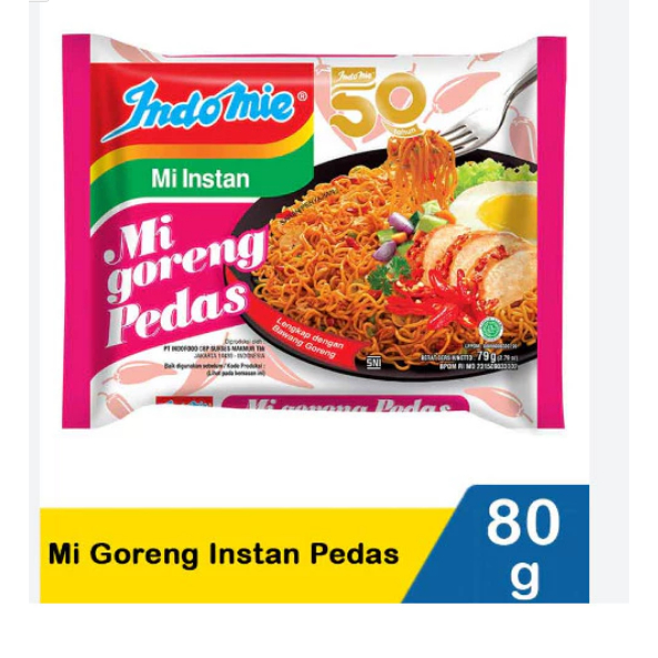 

Indomie Goreng Pedas Asli