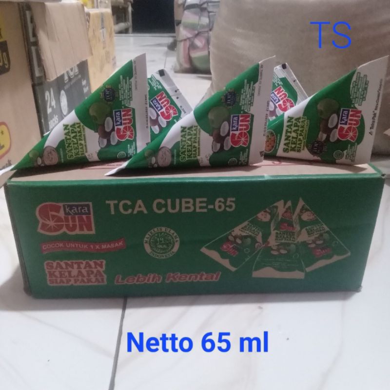 

Sun Kara Santan Kelapa Siap Pakai 65 ml