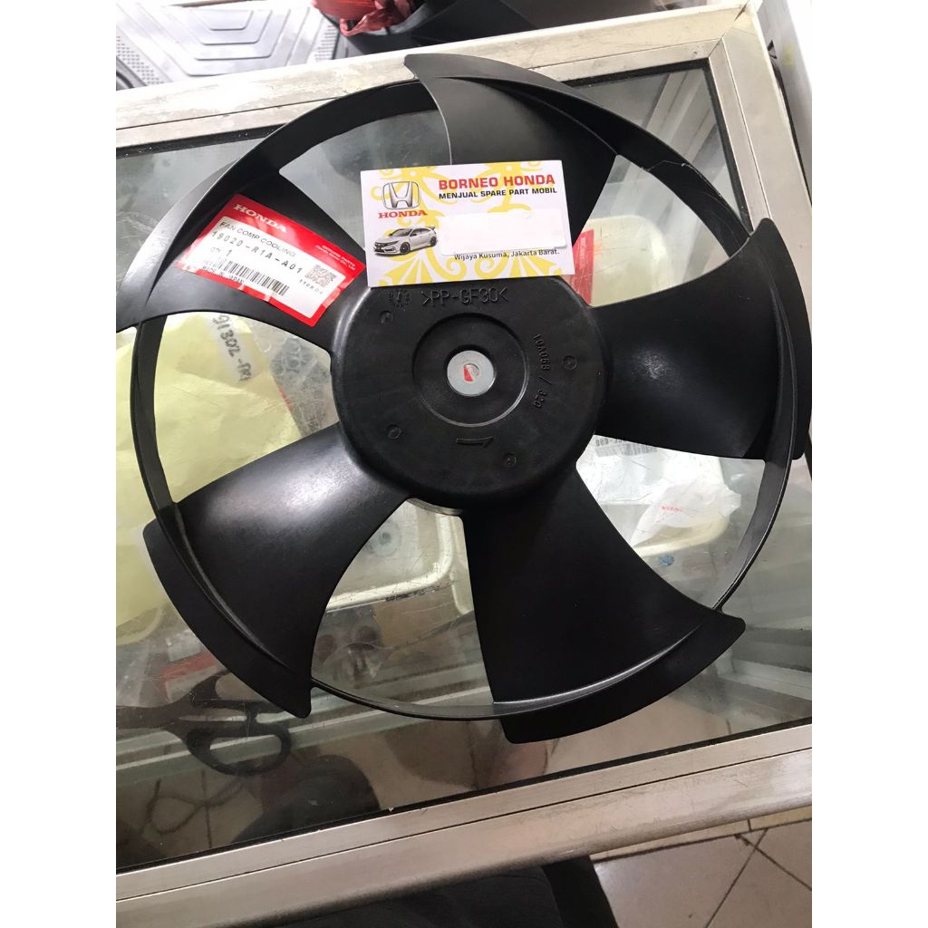 COOLING FAN DAUN KIPAS MOTOR RADIATOR DEPAN PENUMPANG HRV GEN 2 RU1 RU5 BRIO SATYA 2015 2016 2017 20