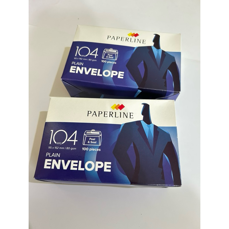 

(1PACK) AMPLOP PUTIH POLOS + PEREKAT PPL 104 Dus Biru
