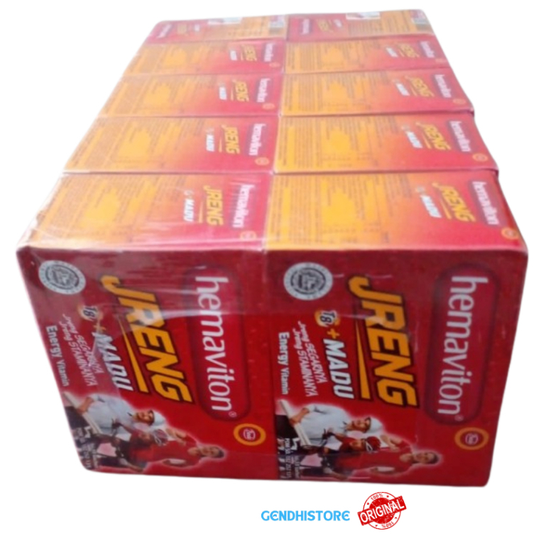 

HEMAVITON JRENG MADU 1 SLOP/ PACK ISI 10 BOX