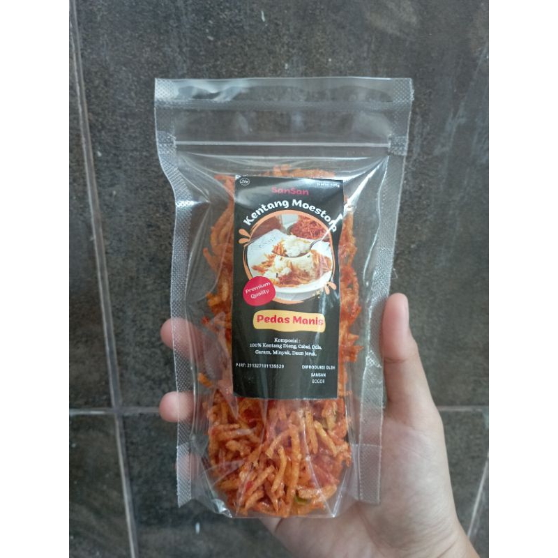 

Kentang Mustofa Manis Pedas by Sansan Netto 100g - Snack Makanan Ringan - Food