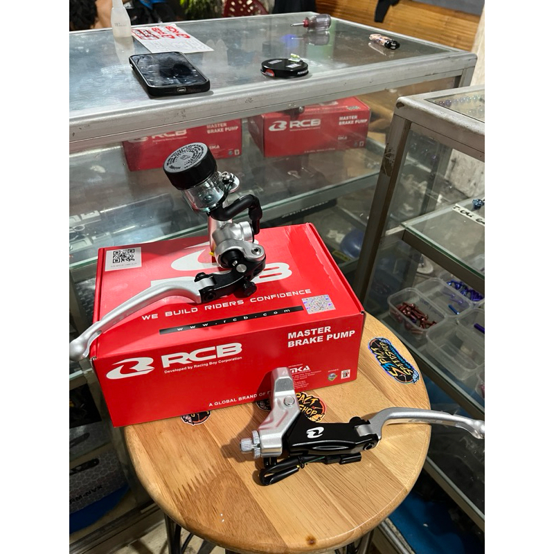 RCB S1 MASTER REM KANAN KIRI 14MM 17MM UNIVERSAL SEMUA MOTOR