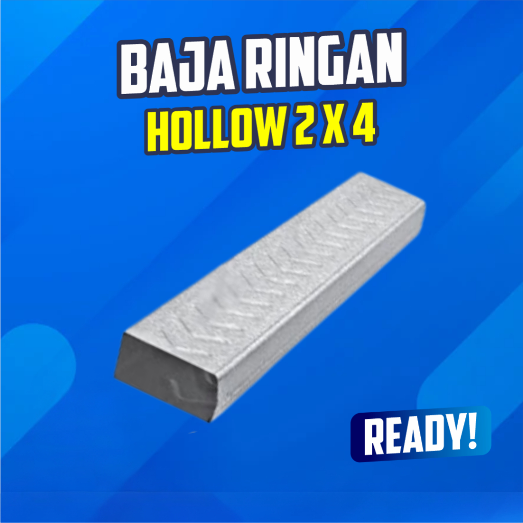 Hollow Baja Ringan Merk MERAK | Ukuran 2 X 4