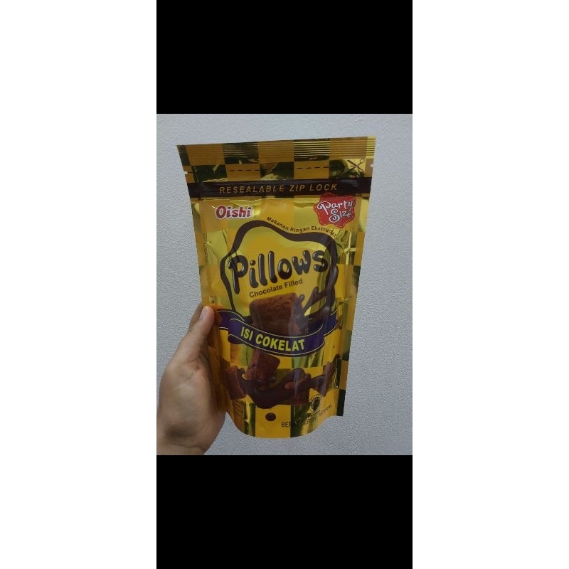 

Oishi Pillows isi Coklat 1 Bag 100g Murah