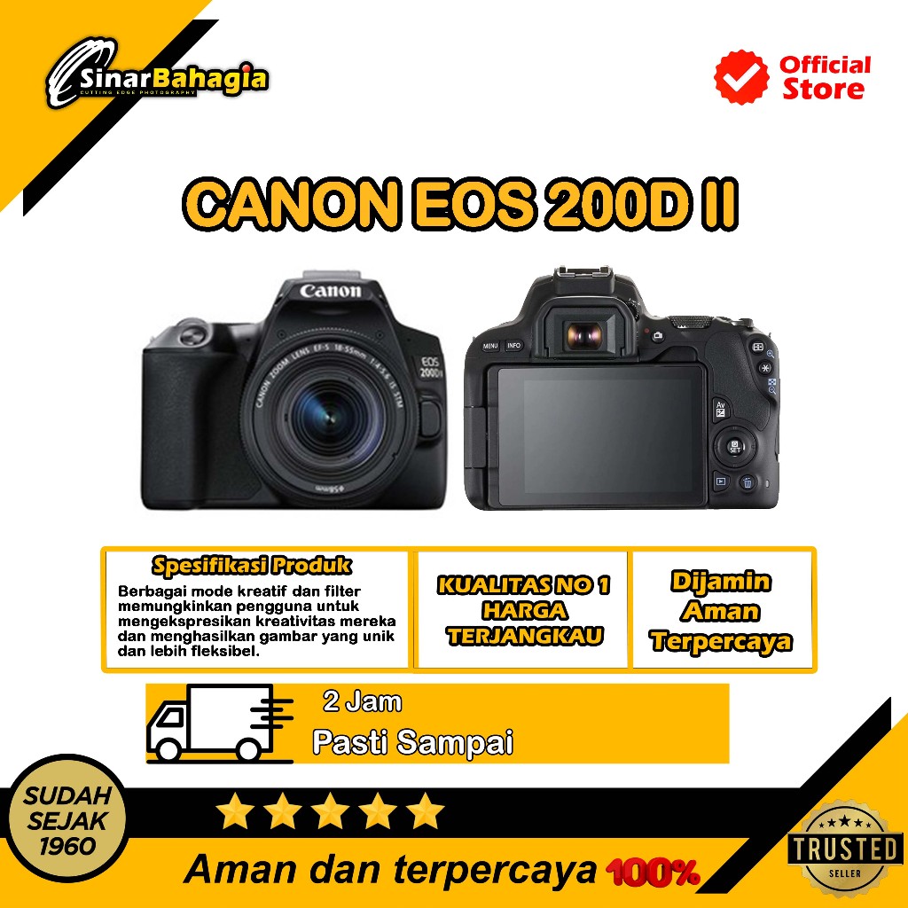 Canon EOS 200D II / canon 200D kit 18-55