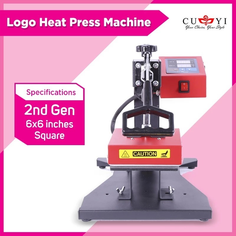 

CUYI LOGO Heat Press (15X15CM) (6X6Inch) 2ND GEN