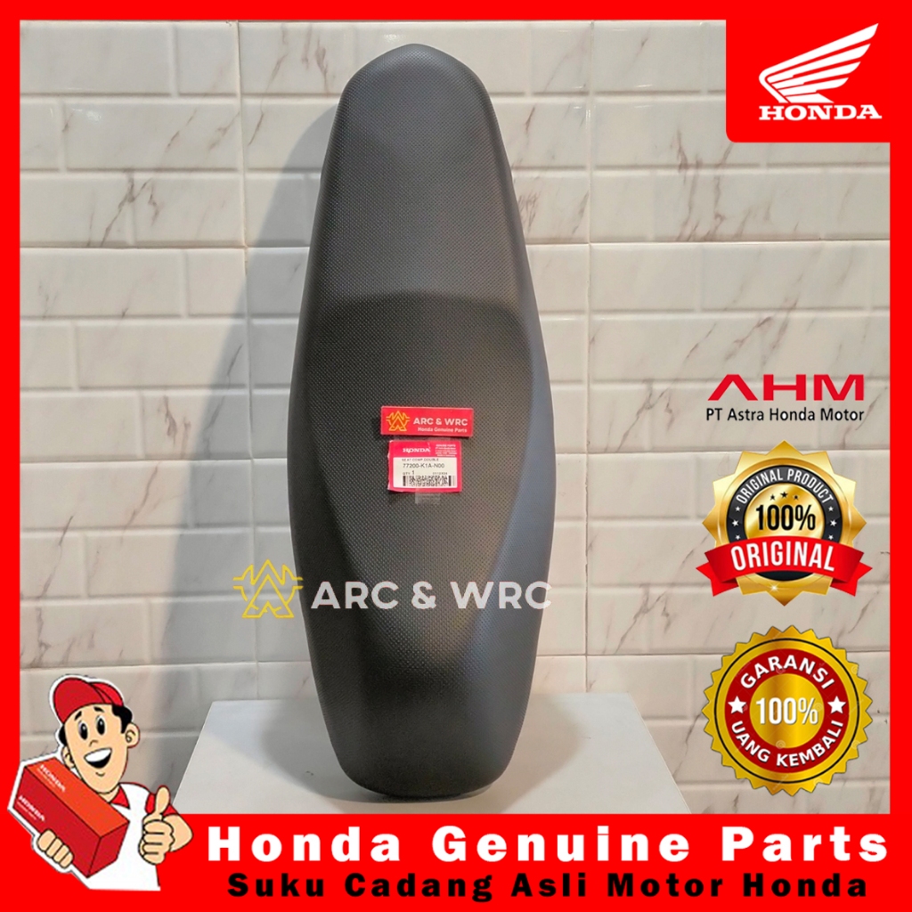 Seat Comp Double Jok Dudukan Motor Honda New Beat LED (Gen 1) // 77200K1AN00