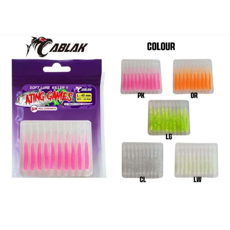 umpan soflure ajing games